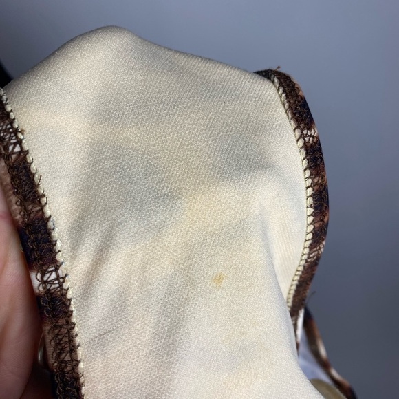 90s Newport News Leopard Underwire One Piece 16W - Picture 10 of 10